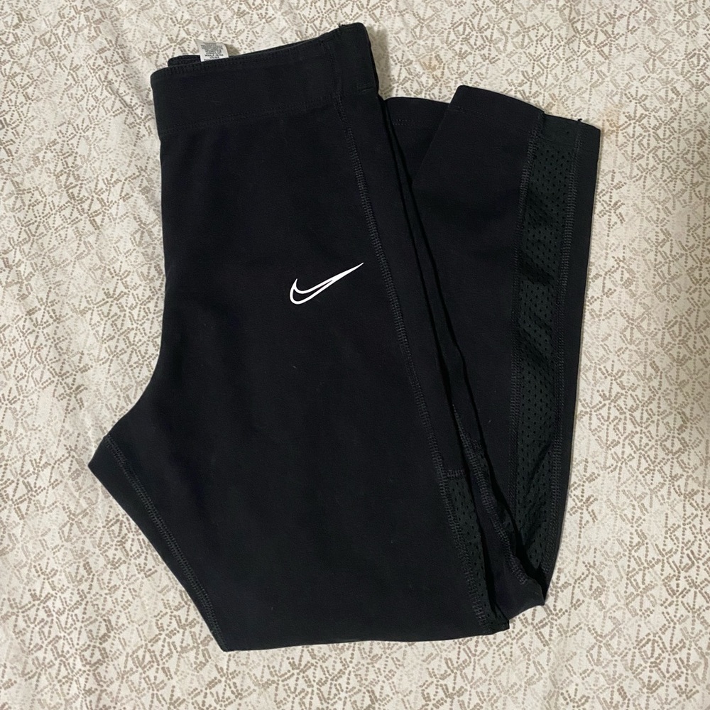 Nike black cotton leggings